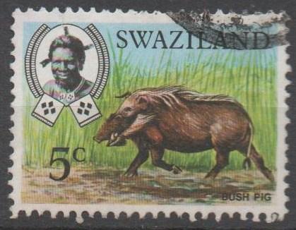 Swaziland 1969, 5c animals, used