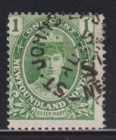 Newfoundland 104 Queen Mary 1¢ 1911