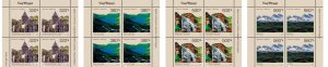 Armenia 2022 MNH** Mi 1302-1305 Sights Church Geghard Lake Sev waterfall Mount