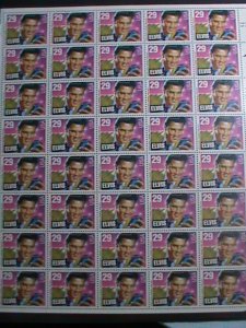 ​UNITED STATES:1993-SC#2721 FAMOUS ROCK & ROLL STAR-ELVIS PRESLEY  MNH-SHEET