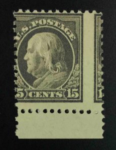 MOMEN: US STAMPS #514 VAR. MISPERF MINT OG NH LOT #52965