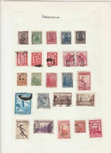 Argentina Stamps Page Ref 31341