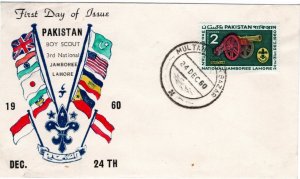 Pakistan 1960 Sc 121 FDC-7
