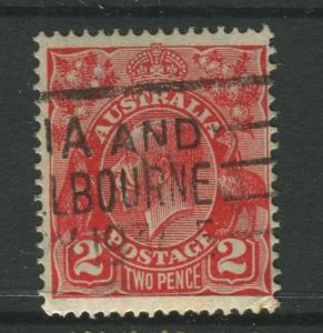 Australia  #116 Used 1931 Single 2p Stamp