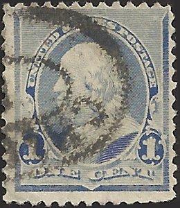 # 219 DULL BLUE USED BEN FRANKLIN SCV-0.75