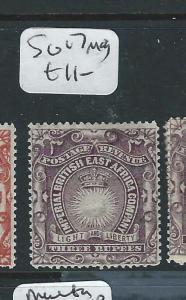 BRITISH EAST AFRICA (PP3012B) SUN  3R  SG 17   MOG 