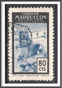 Spanish Morocco #348 Queen's Gate Used
