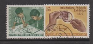 India Sc#530-531 Used