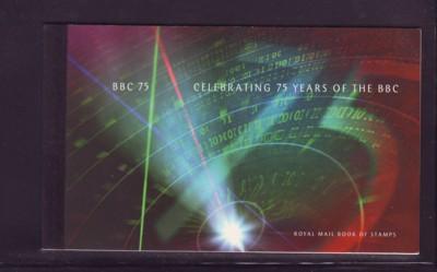 Great Britain Sc BK162 1997 75 Years BBC Prestige Booklet mint NH