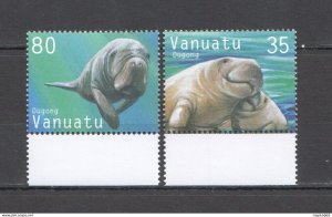 L1030 2002 Vanuatu Marine Life Mermaids Dugongs Fauna Mnh