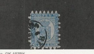 Finland, Postage Stamp, #9 Used, 1866