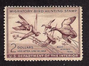 RW20 Mint,OG,NH... SCV $90.00