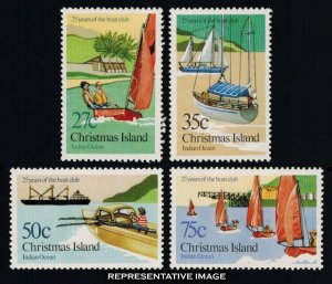 Christmas Islands Scott 138-141 Mint never hinged.