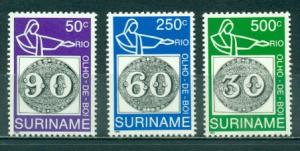 Surinam #954-956  Mint NH  Scott $12.50