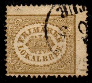 Sweden - Scott #LX2 Used Local Stamp 1862