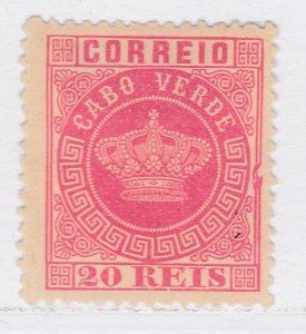 Cape Verde 1881-85 20r Rose Perf. 12 3/4 MNG Stamp A20P2F833