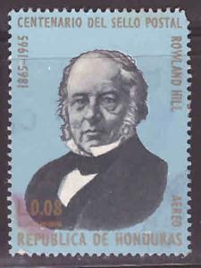 Honduras  Scott C394 Used  Rowland Hill stamp