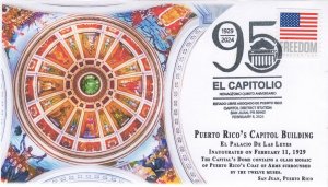 24-026, 2024, Puerto Ricos Capital Building, Event Cover, Pictorial Postmark, 95