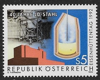 Austria - # 1568 - LD Steel - MNH