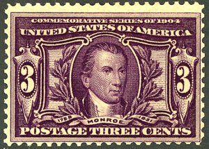 U.S. #325 MINT OG HR