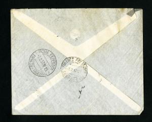 Eritrea Stamped Flown Cover