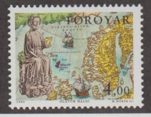 Faroe Islands Scott #289 Stamps - Mint NH Single