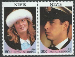 Nevis  Scott 498  MNH  Prince Andrew and Sarah