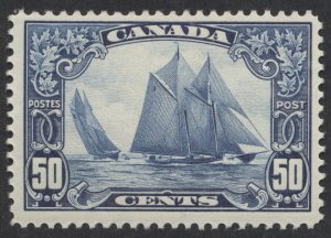 Canada #158 50c Bluenose F-VF Mint OG NH