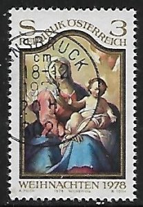 Austria # 1096 - Virgin & Child - used.....{BLW17}