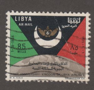 Libya C60 Flag and Globe 1966
