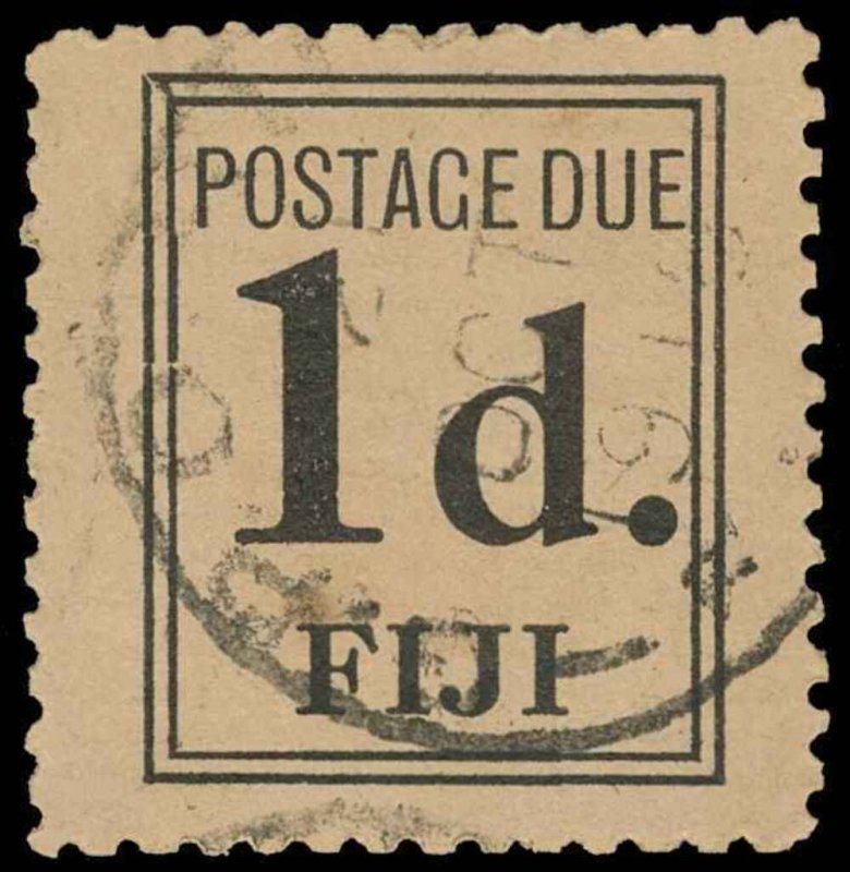 Fiji Scott J3 Gibbons D2 Used Stamp