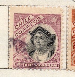 Chile 1905 Early Issue Fine Used 15c. NW-255693