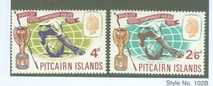 Pitcairn Islands #60-61  Single (Complete Set)