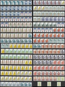 Germany Sc# 1515A-1540A (Asst) MNH Lot/251 1987-1996 Historic Sites & Objects