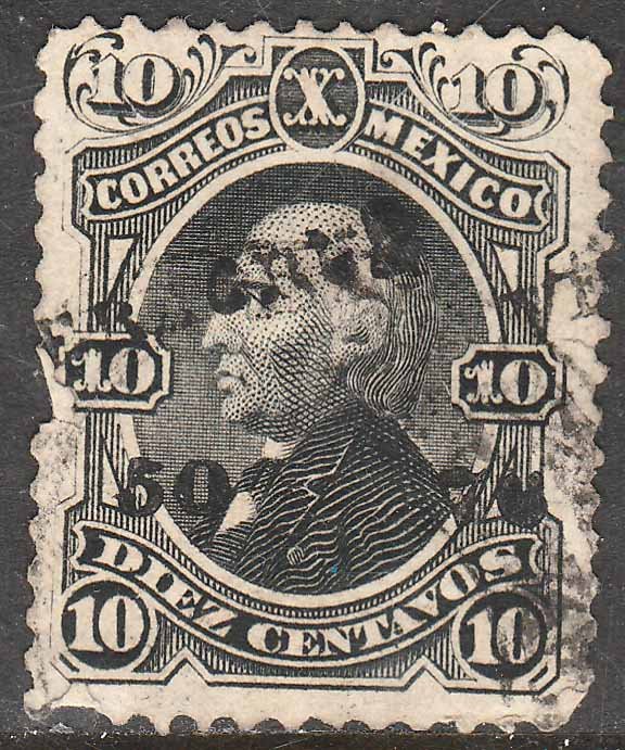 MEXICO-Veracruz 107, 10¢ 50-76, USED. VF. (1038)