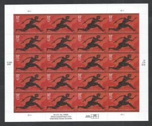 UNITED STATES SC# 3863 VF MNH 2004 Pane/20