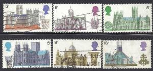 Great Britain  Scott  589-594  Used  Complete