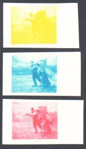 Canada #492 XF Trial Color Plate proof set of 7 C$1500.00