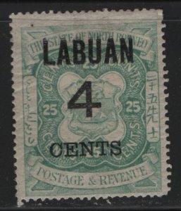 LABUAN  116 MINT HINGED