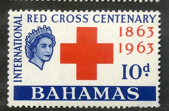 BAHAMAS 184 MH SCV $2.00 BIN $.85 RED CROSS