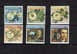 Australia:  1986 Bicentenary, (4th issue), Cooks Voyages,  MNH Set