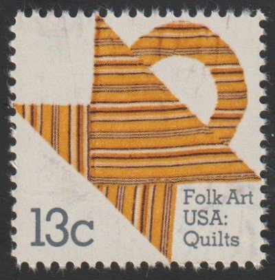 SC# 1747 - (13c) - Folk Art - Quilt, MNH single