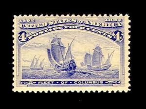 US #233 Mint OG NH F/VF