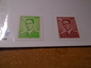 Belgium  #  475-76  MNH