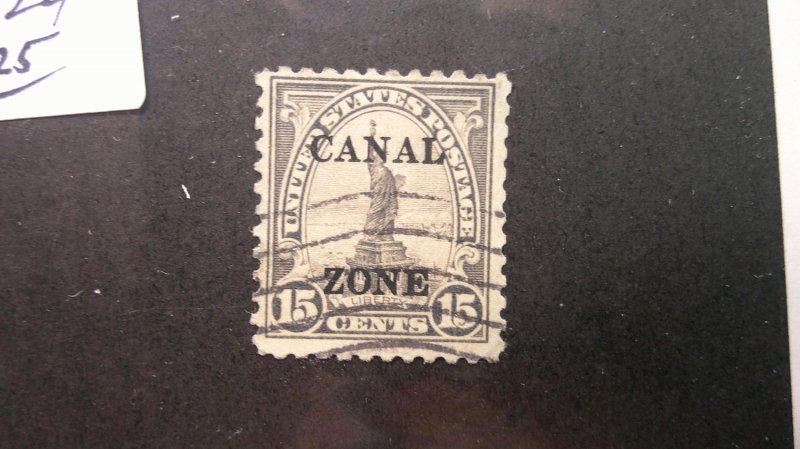 Canal Zone (U.S.Administration) 1925 Scott# 90 Fine Used