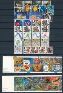 Great Britain Queen Elisabeth 1991 Complete Year Set commemorative issues MNH