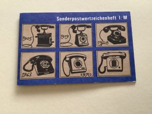 Germany DDR mint never hinged 1983 stamps booklet R49990