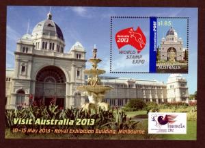 Australia New Issue Mint NH S/S Stamp Expo 2012!