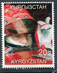 Kyrgyzstan 2000 FORMULA 1 SCHUMACHER 1 value Perforated Mint (NH)