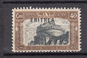 J43920 JL Stamps 1927 eritrea mh #b17-8,b20 ovpt,s 3 scans